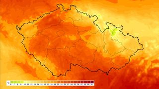 Počasí rozdělilo Česko až o 15 stupňů. Padaly chladné rekordy